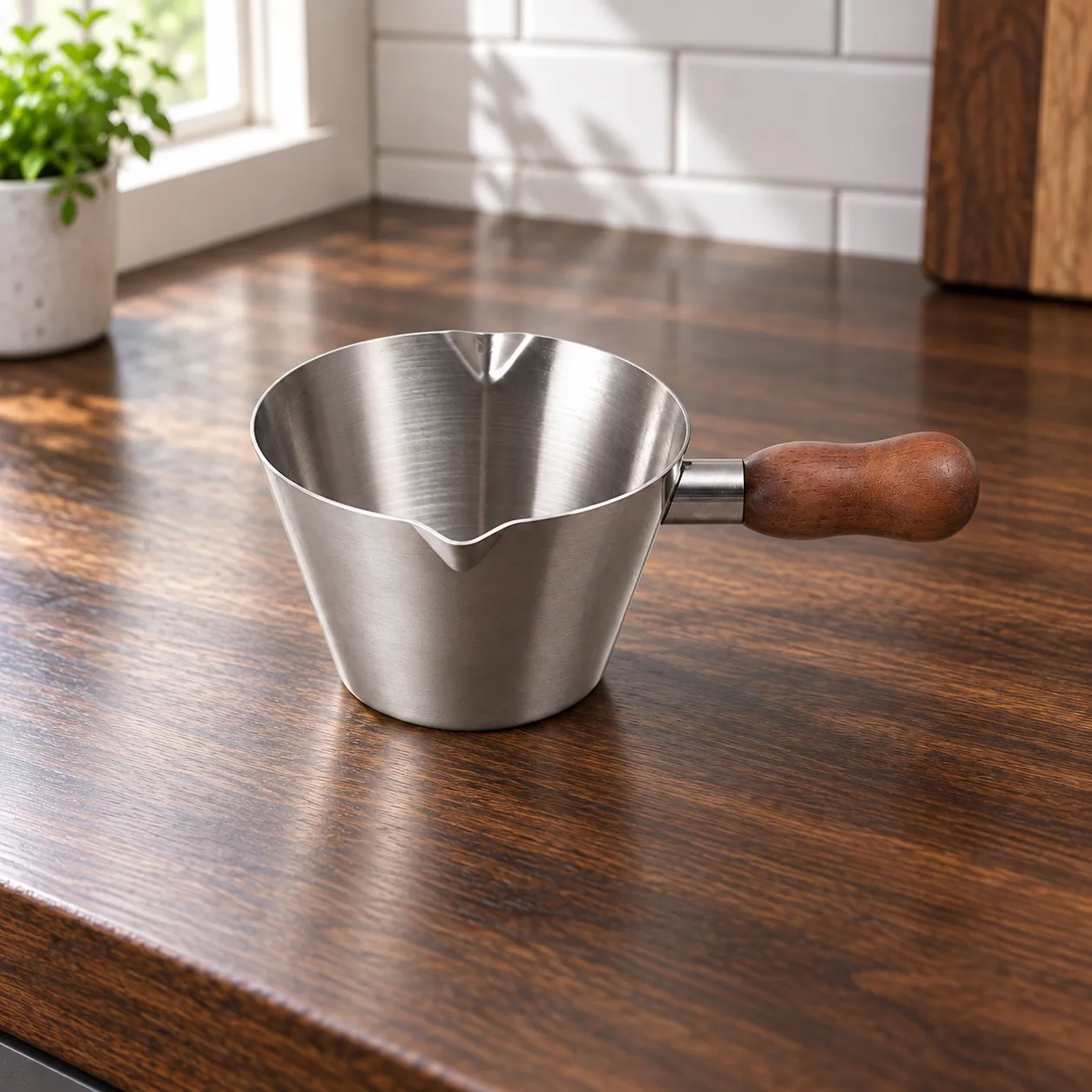 Espresso Pouring Cup, Silver · 120 ml: alternate view of the selected item